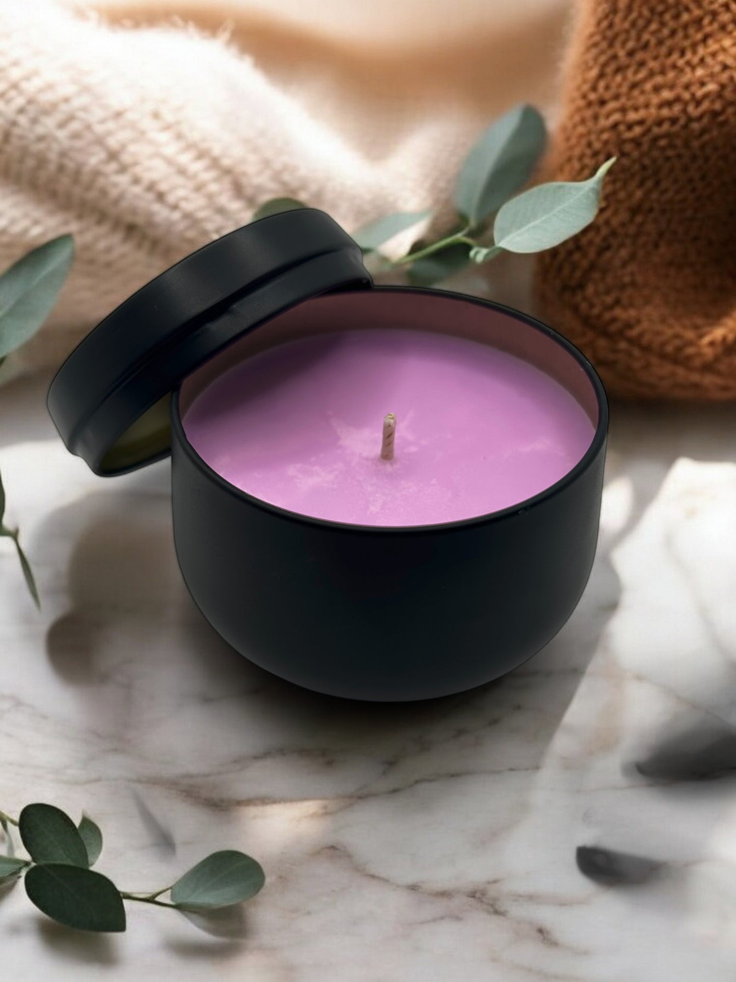 Bougie Artisanale "La Comtesse", parfum Patchouli
