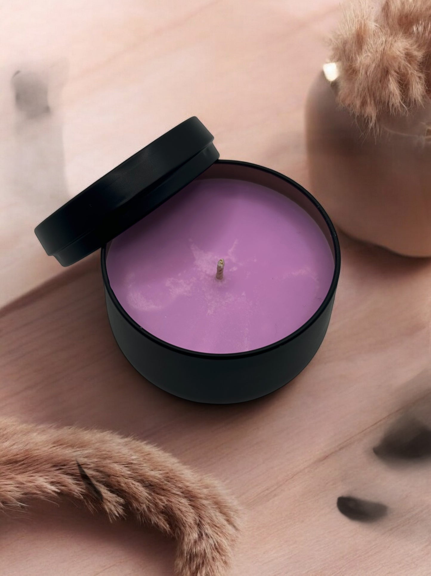 Bougie Artisanale "La Comtesse", parfum Patchouli